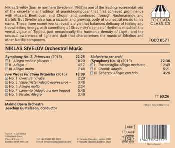 CD Niklas Sivelöv: Orchestral Music 560734