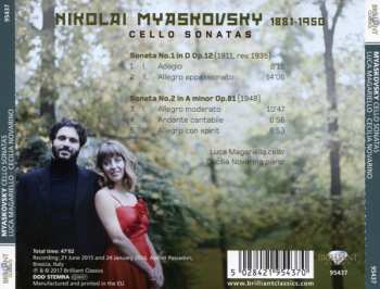 CD Nikolai Myaskovsky: Cello Sonatas 193229