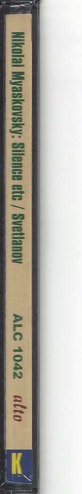 CD Nikolai Myaskovsky: Complete Symphonic Works • Volume 16: Silence, Sinfonietta Op. 32/2, Divertissement Op. 80  180063
