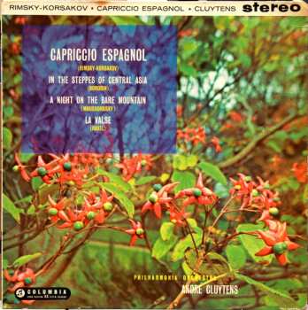 Album André Cluytens: Cappricio Espagnol / In The Steppes Of Central Asia / A Night On The Bare Mountain / La Valse