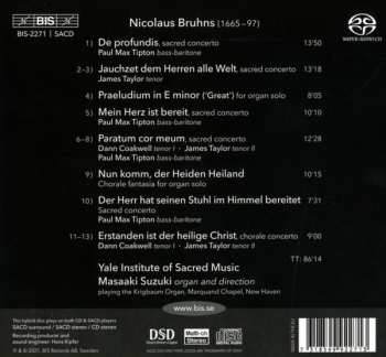 SACD Nikolaus Bruhns: Cantatas And Organ Works Vol. 1 579752