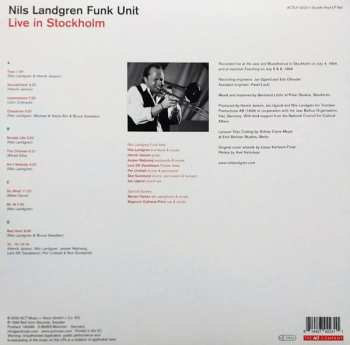 2LP Nils Landgren Unit: Live In Stockholm LTD | CLR 64024