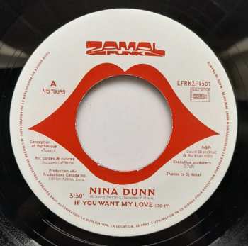 SP Nina Dunn: If You Want My Love / Stay And Dance 571137