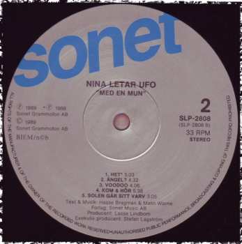 LP Nina Letar UFO: Med En Mun 180244