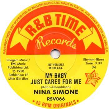 Album Nina Simone: My Baby Just Cares For Me / Work Song