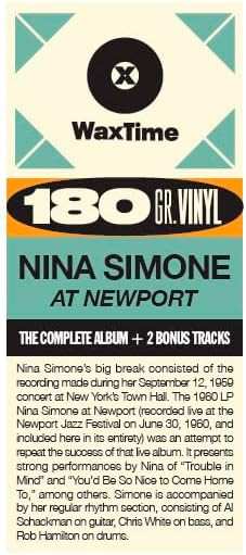 LP Nina Simone: Nina Simone At Newport  LTD 565418