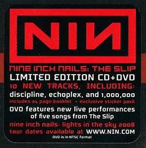 CD/DVD Nine Inch Nails: The Slip LTD | NUM | DIGI 404126