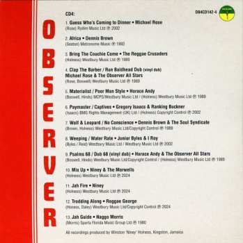 4CD/Box Set Niney The Observer: The Observer Master Mix Collection 655547