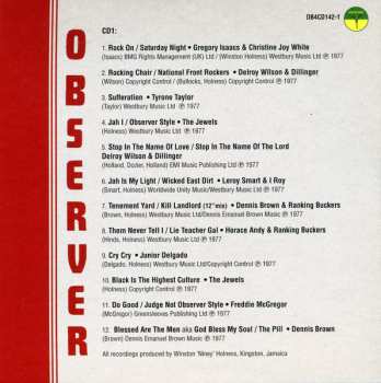 4CD/Box Set Niney The Observer: The Observer Master Mix Collection 655547