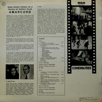 LP Nino Rota: Amarcord (Banda Sonora Original De La Pelicula De Federico Fellini) 569183