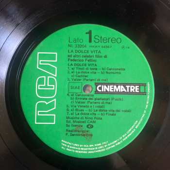 LP Nino Rota: La Dolce Vita E Altri Celebri Film 644808