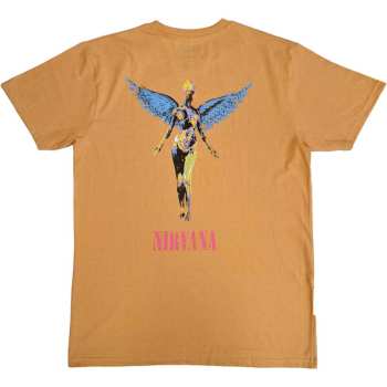 Merch Nirvana: Nirvana Unisex T-shirt: In Utero Angel (back Print) (small) S