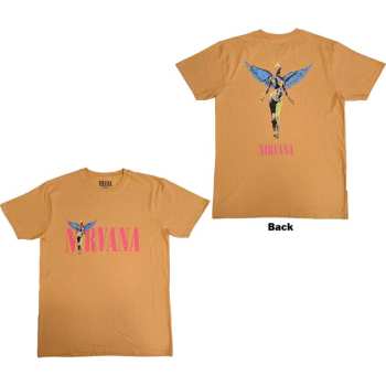 Merch Nirvana: Nirvana Unisex T-shirt: In Utero Angel (back Print) (small) S