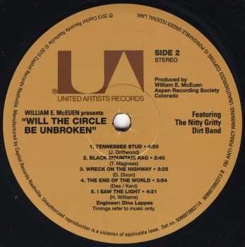 3LP Nitty Gritty Dirt Band: Will The Circle Be Unbroken 644292