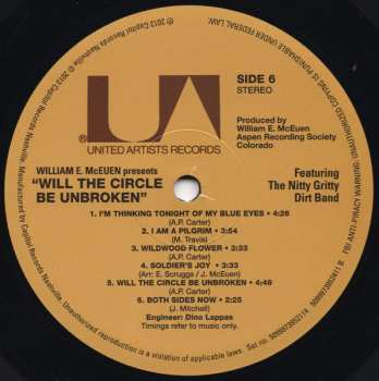 3LP Nitty Gritty Dirt Band: Will The Circle Be Unbroken 644292