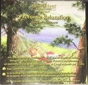 Album No Artist: Profonde Relaxation = Deep 10 Relaxation (French)