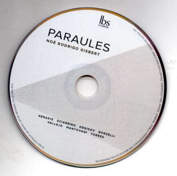 CD Iannis Xenakis: Paraules 568133