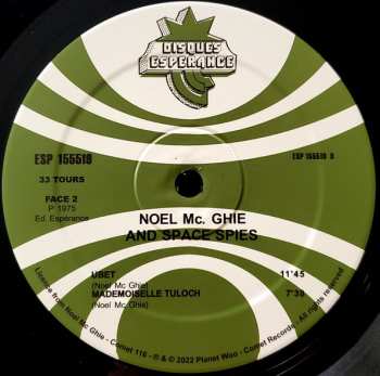 LP Noel Mc Ghie & Space Spies: Noel Mc Ghie & Space Spies 657475