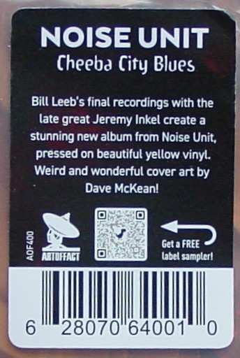 2LP Noise Unit: Cheeba City Blues CLR 587346