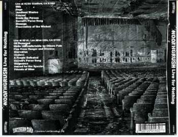 CD Noothgrush: Live For Nothing 227821