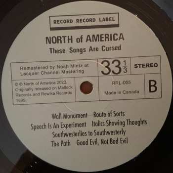 LP North Of America: These Songs Are Cursed LTD 567556