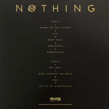 LP Nothing: Guilty Of Everything LTD | CLR 323852