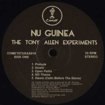 LP Nu Guinea: The Tony Allen Experiments 366127