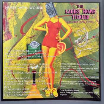 2LP Nurse With Wound: The Ladies Home Tickler And Other Exotic Devices CLR | LTD 658570