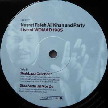 LP Nusrat Fateh Ali Khan & Party: Live At Womad 1985 255502