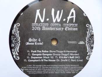 2LP N.W.A.: Straight Outta Compton (20th Anniversary Edition) 516914