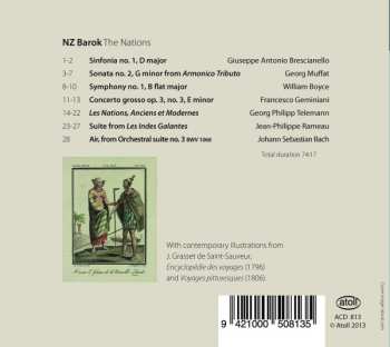 CD NZ Barok: The Nations: Music By Telemann, Rameau And Others 537906