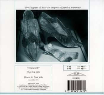 2CD Pyotr Ilyich Tchaikovsky: The Slippers 609357