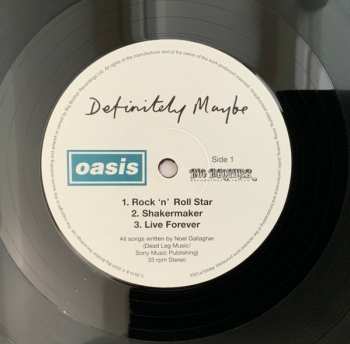 4LP Oasis: Definitely Maybe DLX | LTD 610468