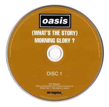 3CD Oasis: (What's The Story) Morning Glory? DLX 346284