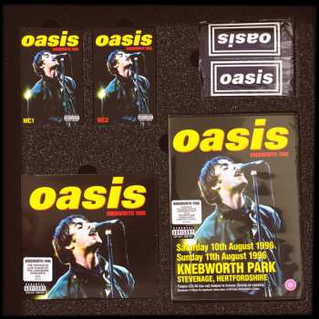 3LP/2CD/3DVD/2MC Oasis: Knebworth 1996 DLX 641262