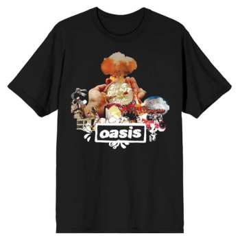 Merch Oasis: Oasis Unisex T-shirt: Atomic Collage (small) S