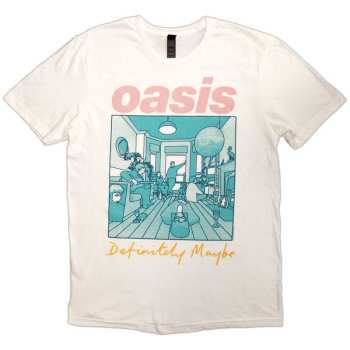 Merch Oasis: Oasis Unisex T-shirt: Definitely Maybe Illustration Colour (small) S