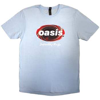 Merch Oasis: Tričko Definitely Maybe Union Jack Oval