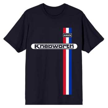 Merch Oasis: Oasis Unisex T-shirt: Knebworth Vertical Stripe (xx-large) XXL