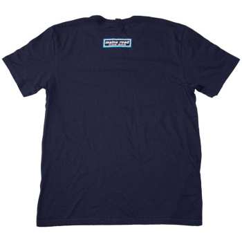 Merch Oasis: Oasis Unisex T-shirt: Maine Road Event Logo (back Print) (medium) M