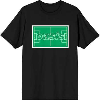 Merch Oasis: Oasis Unisex T-shirt: Maine Road Football Pitch (back Print) (small) S