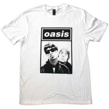 Merch Oasis: Oasis Unisex T-shirt: Noel & Liam Boxed Photo (medium) M