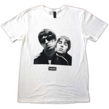 Merch Oasis: Oasis Unisex T-shirt: Noel & Liam Square Photo (medium) M