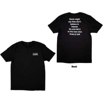 Merch Oasis: Oasis Unisex T-shirt: Some Might Say Lyric (back Print) (x-large) XL