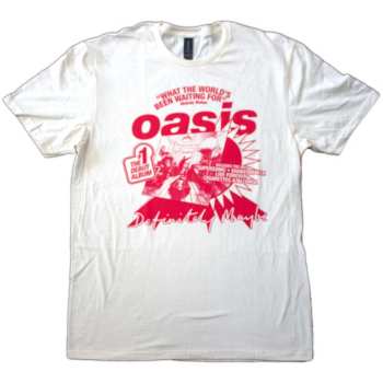 Merch Oasis: Oasis Unisex T-shirt: What The World's Been Waiting For (small) S