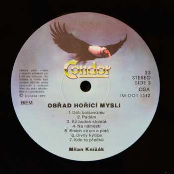 2LP Milan Knížák: Obřad Hořící Mysli 43431