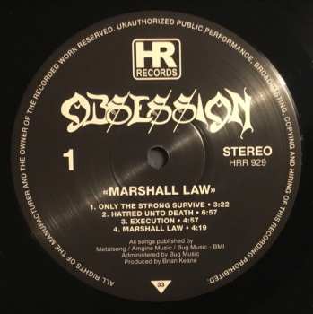 LP Obsession: Marshall Law LTD 547128