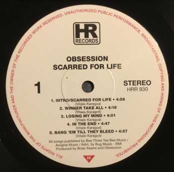 LP Obsession: Scarred For Life LTD 547819