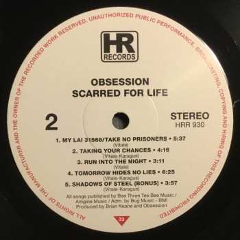 LP Obsession: Scarred For Life LTD 547819