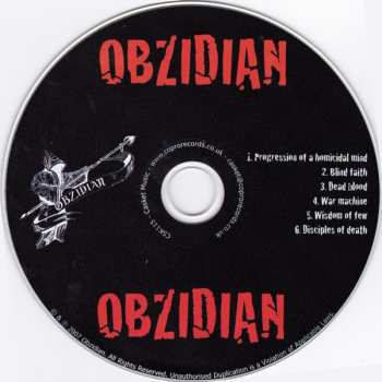 CD Obzidian: Obzidian 548119